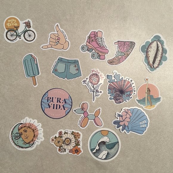 Pura Vida Stickers - Picture 1 of 1